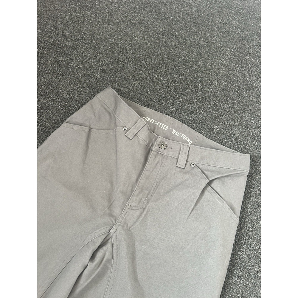 Duluth Trading Co Fire Hose Flex Shift Harmo-Knee Work Pants Gray Womens Size 6